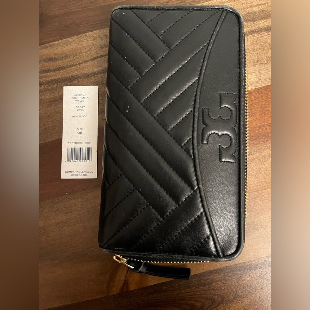 Tory Burch Alexa Zip Continental Wallet